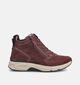 Gabor Comfort Baskets en Rouge fonc&eacute; pour femmes (376953) - pour semelles orthop&eacute;diques