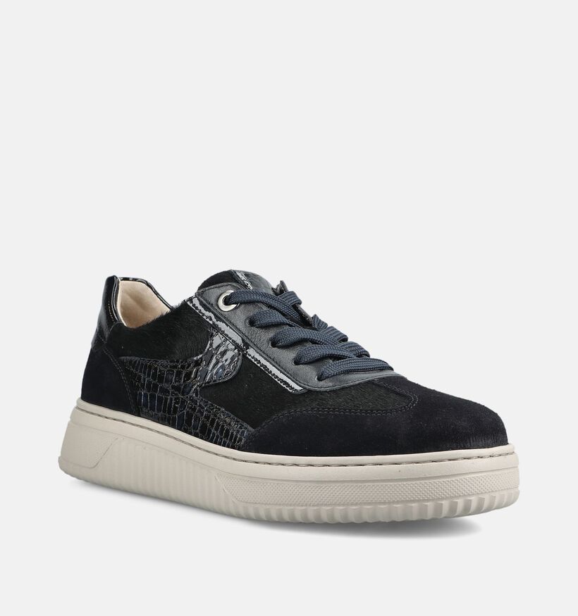 Gabor Donkerblauwe Sneakers voor dames (376983) - geschikt voor steunzolen