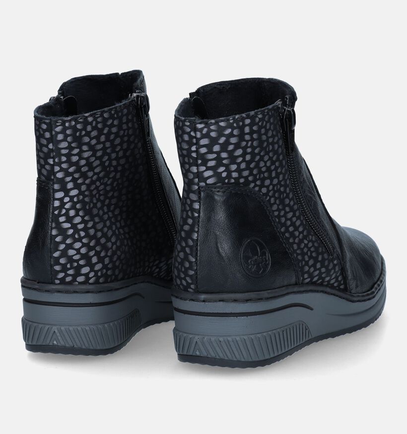 Rieker Chaussures confort en Noir pour femmes (331623)