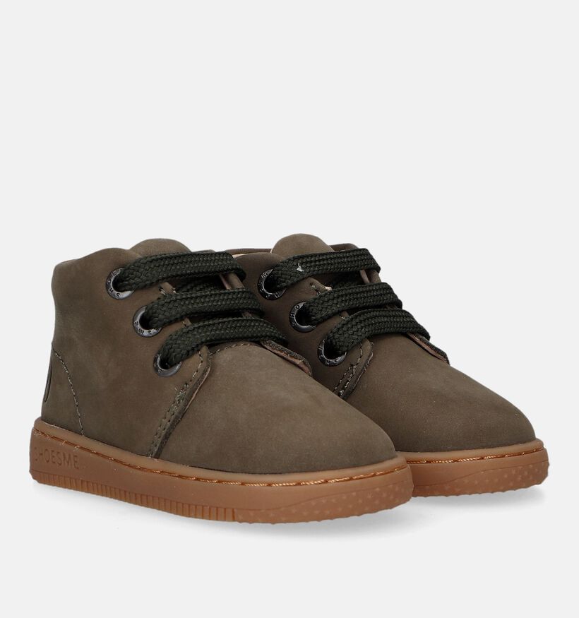 Shoesme Chaussures pour bébé en Vert kaki pour filles, garçons (331393) - pour semelles orthopédiques