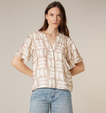 Deeluxe Original Blouses Beige