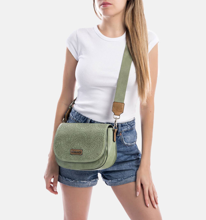 Refresh Groene Crossbody tas voor dames (358631)