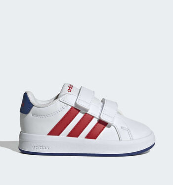 adidas Grand Court Low Sneakers ftwr white/ Lucid Ray Blue/ Aurora Onix/ftwr white/team royal blue/better scarlet