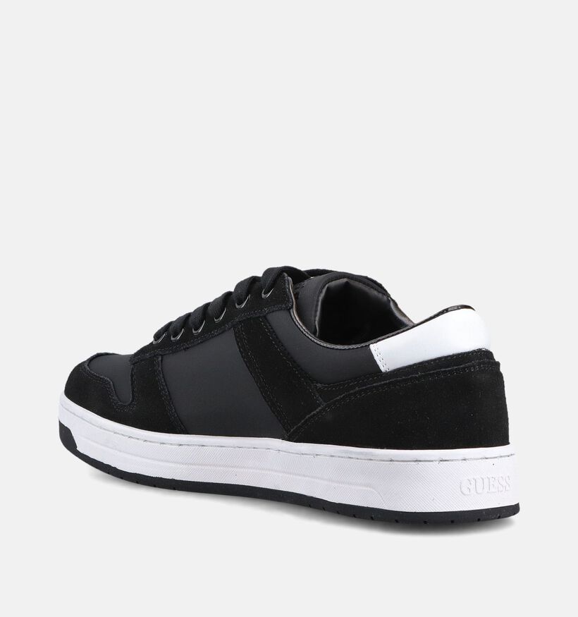 Guess Uddent Zwarte Lage Veterschoenen voor heren (369915) - geschikt voor steunzolen
