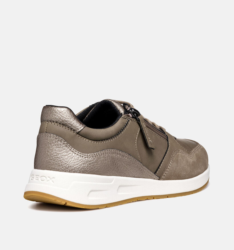 Geox Bulmya Taupe Sneakers voor dames (344230)