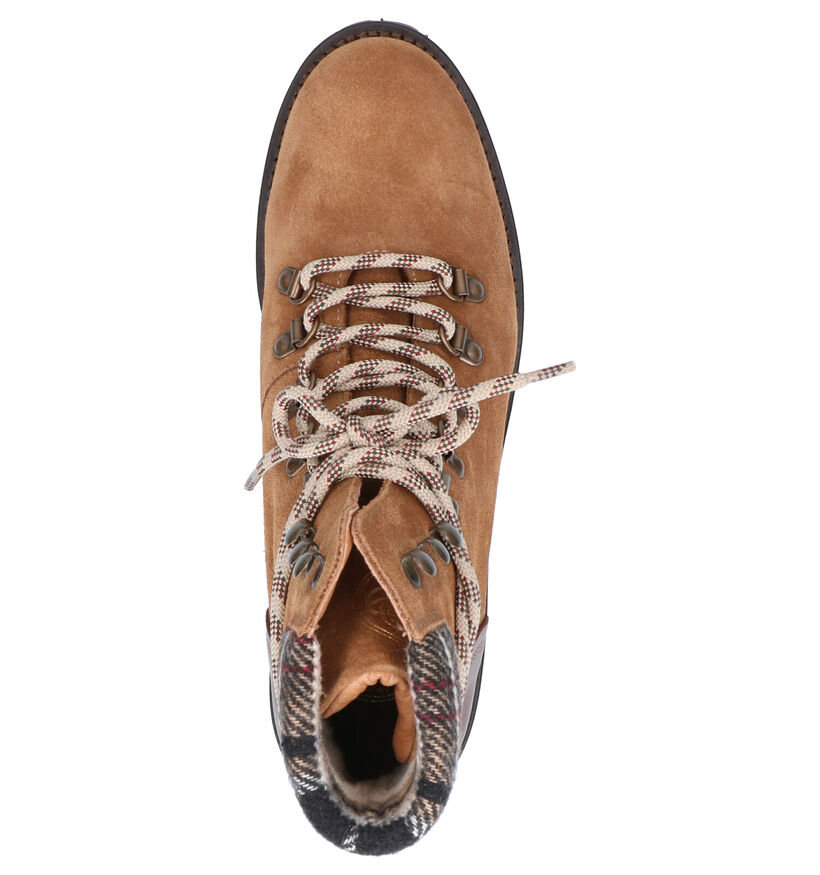 River Woods Sade Cognac Boots in daim (260307)