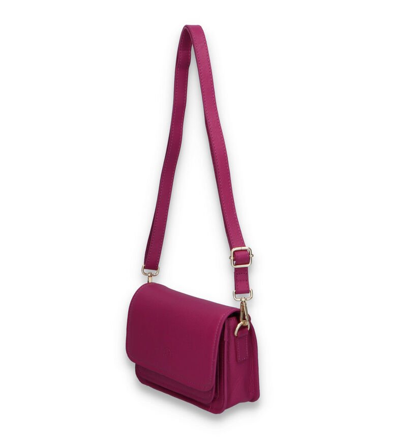 Hampton Bays Sac porté croisé en Fuchsia pour femmes (319491)