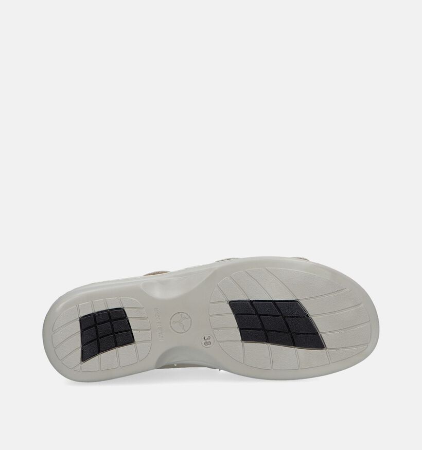 Fischer Beige Comfortschoenen voor dames (347137) - geschikt voor steunzolen