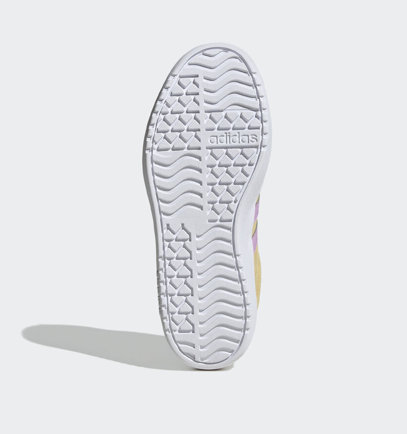 adidas VL Court Bold Baskets basses en Orange pour filles (357478) - pour semelles orthopédiques