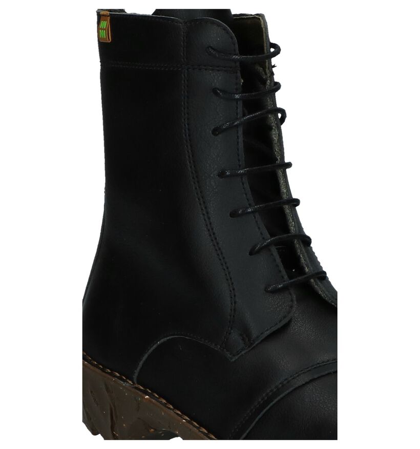 El Naturalista Bottines en Noir en simili cuir (259456)