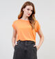 Vero Moda Ava Basic T-shirt en Orange pour femmes (345600)