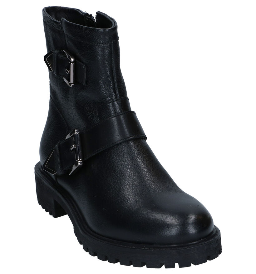Geox Bottines motardes en Noir pour femmes (301059)