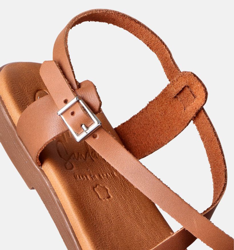 Oh My Sandals Cognac Sandalen voor dames (356203)
