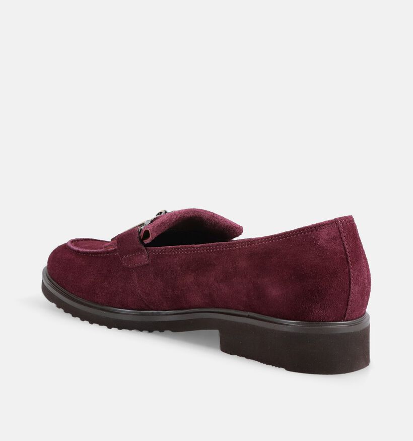 Gabor Bordeaux Mocassins voor dames (380039)