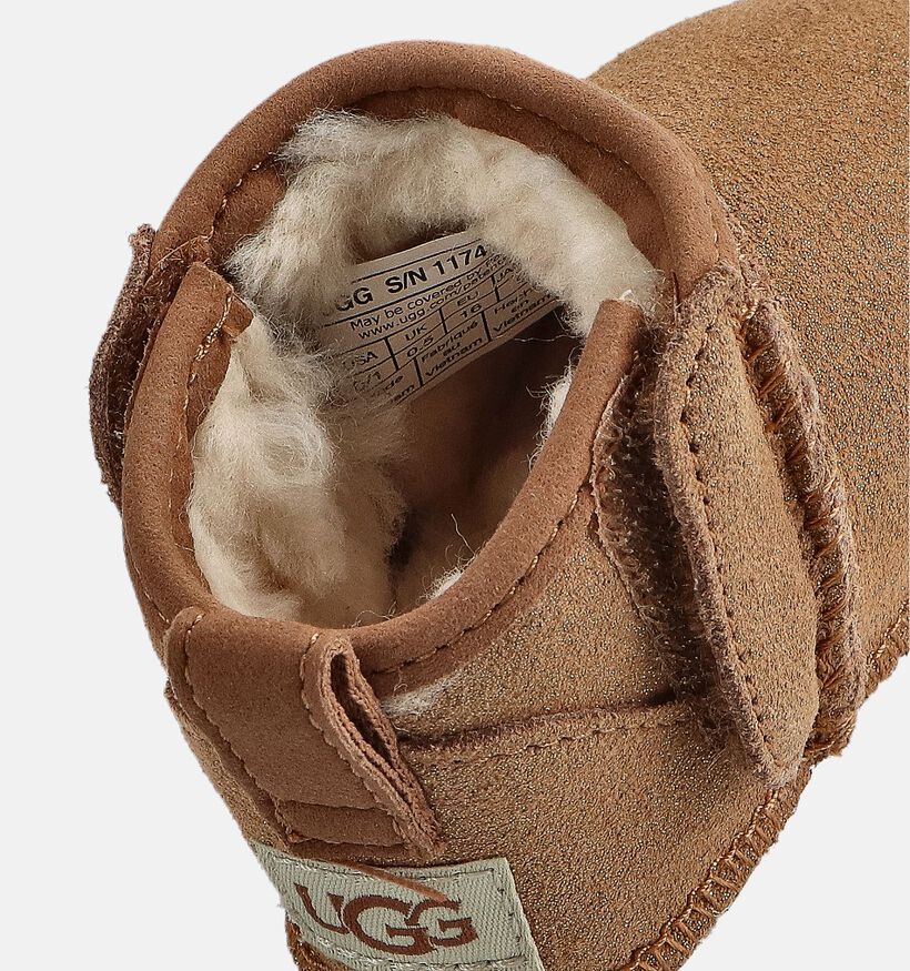 UGG Baby Classic Ultra Mini Dazzle Boots en Marron pour filles (372326)
