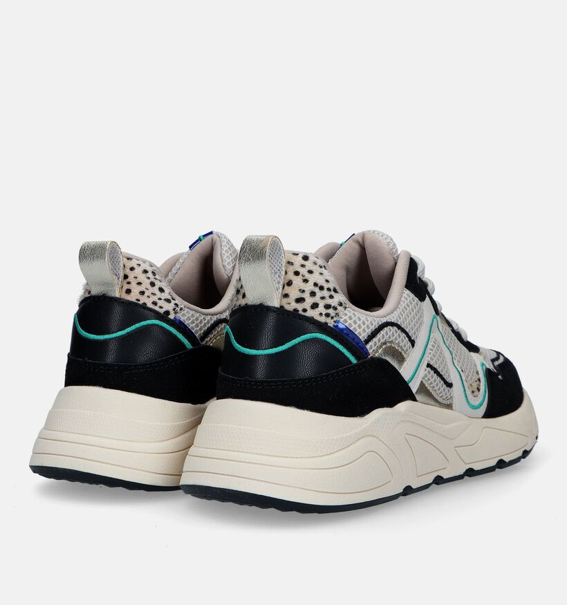 Poelman Baskets casual en Noir pour femmes (332749)