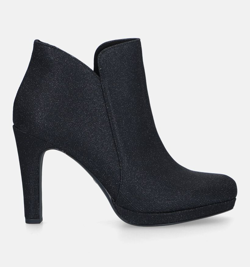 Tamaris Bottines avec talon haut en Noir pour femmes (330501)