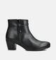 Gabor Best Fitting Bottines à talons en Noir pour femmes (360297) - pour semelles orthopédiques
