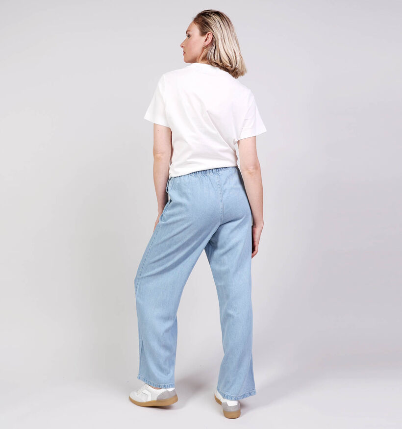 JDY Mira Wide String Blauwe Broek L32 voor dames (370060)