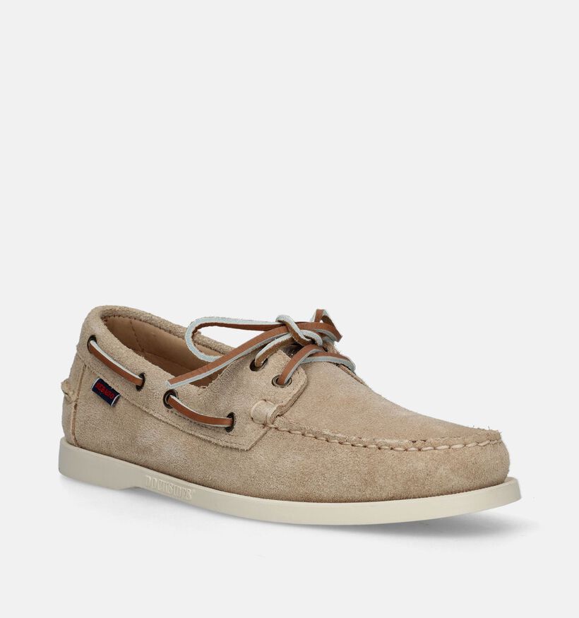 Sebago Dockside Portland Flesh Out Chaussures bateau en Bleu pour hommes (336841)