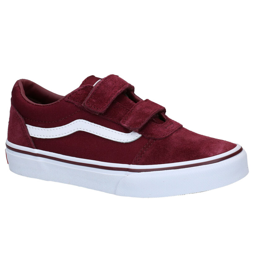 Vans Ward Bordeaux Sneakers in daim (285851)