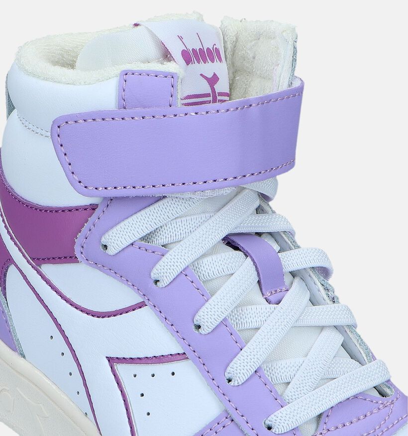 Diadora Magic Mid Witte Sneakers Meisjes Sneakers Online op