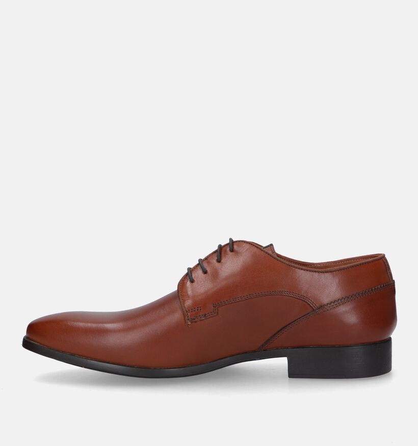 Ambiorix Latino Chaussures classiques en Cognac pour hommes (331367) - pour semelles orthopédiques