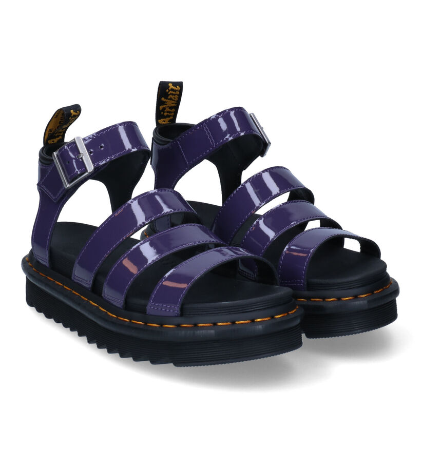 Dr. Martens Blaire Paarse Sandalen voor dames (303585)