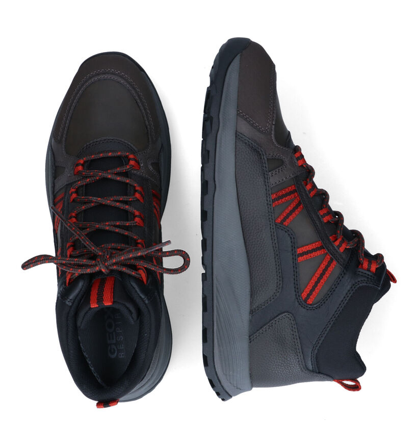 Geox Terrestre Chaussures de randonnée en Maron en simili cuir (313678)