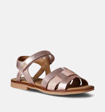 STONES and BONES Sandalen Goud/Roze/Zilver