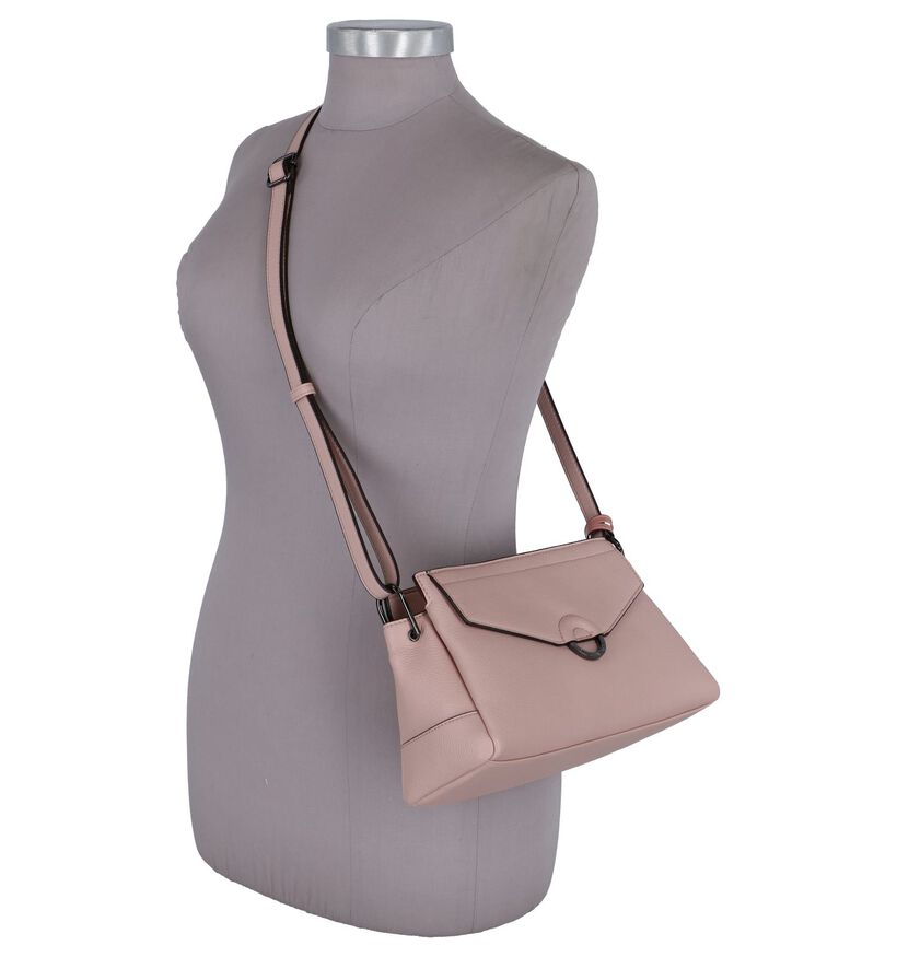 Roze Crossbody Tas in kunstleer (245964)