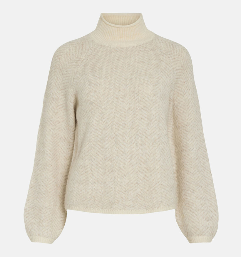 Vila Lory Beige Gebreide trui voor dames (344257)