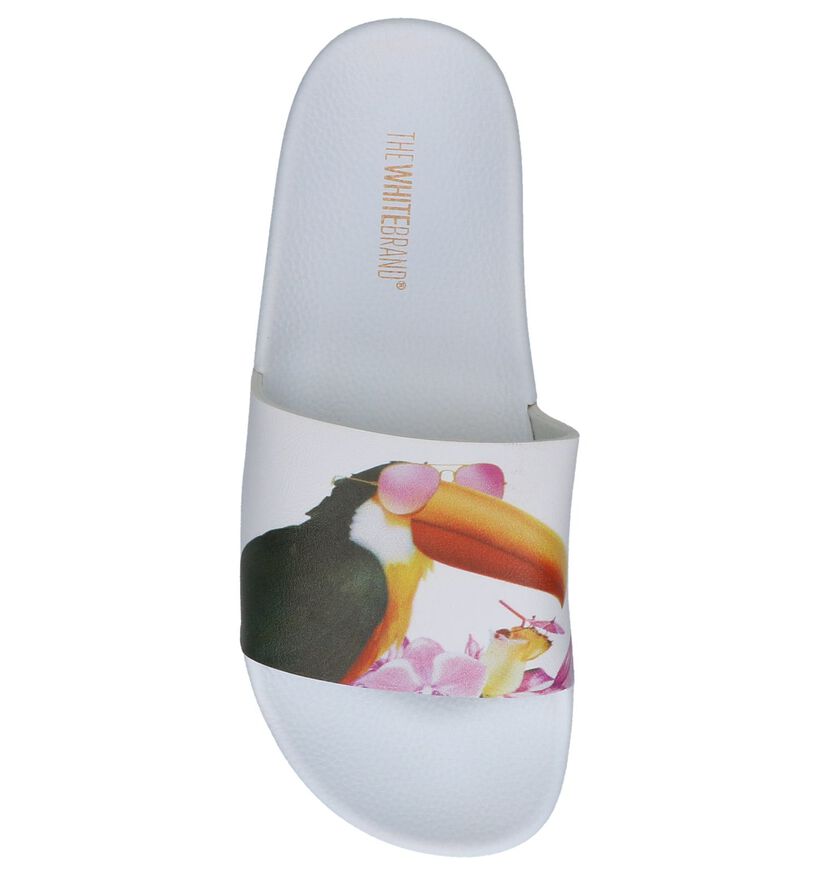 Witte Slippers The White Brand Tucan, , pdp