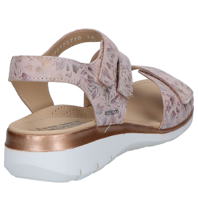 Mephisto Klodia Roze Sandalen in nubuck (271951)