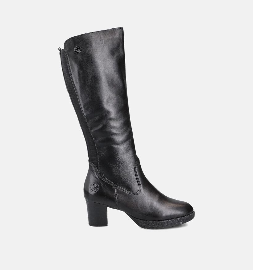 Rieker Bottes hautes en Noir pour femmes (363521) - pour semelles orthopédiques