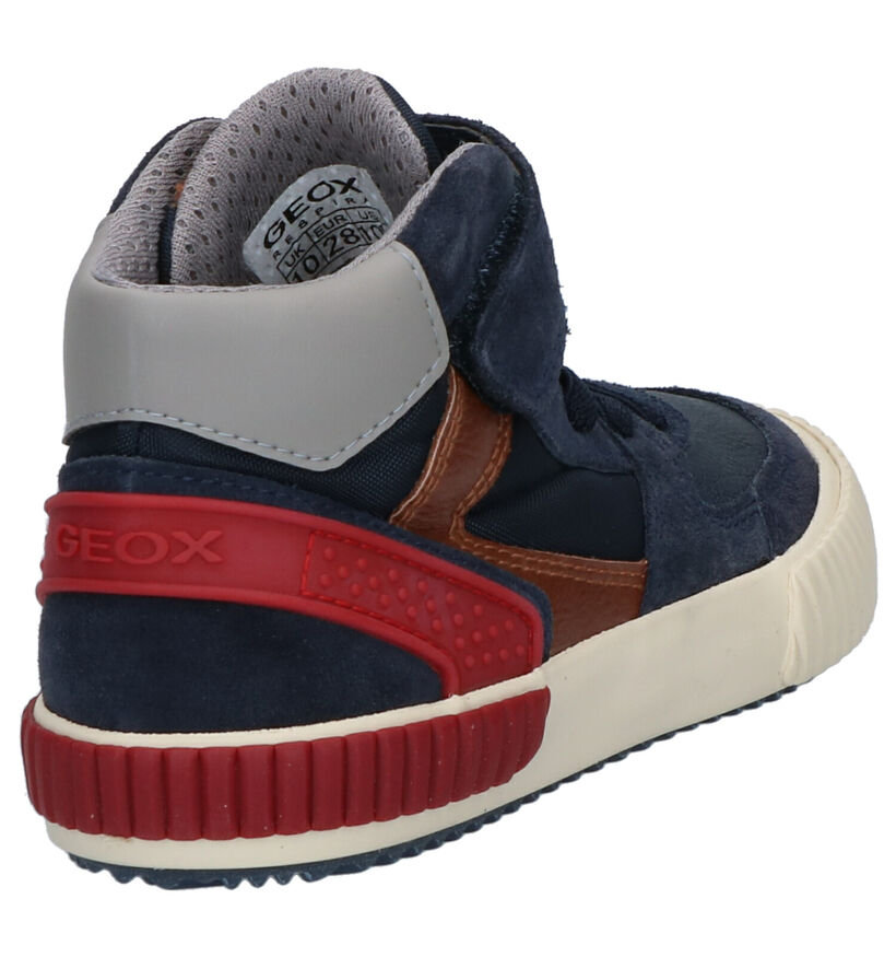 Geox Chaussures hautes en Bleu en daim (254532)