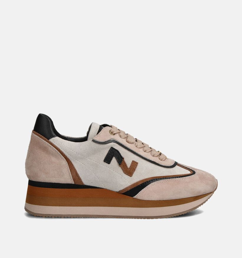 Nathan-Baume Porcelana Baskets habillées en Marron pour femmes (363617) - pour semelles orthopédiques