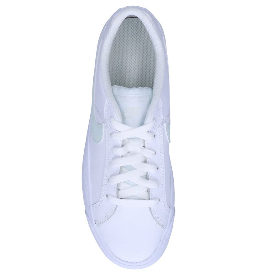 Witte Sneakers Nike Court Royale in kunstleer (250262)