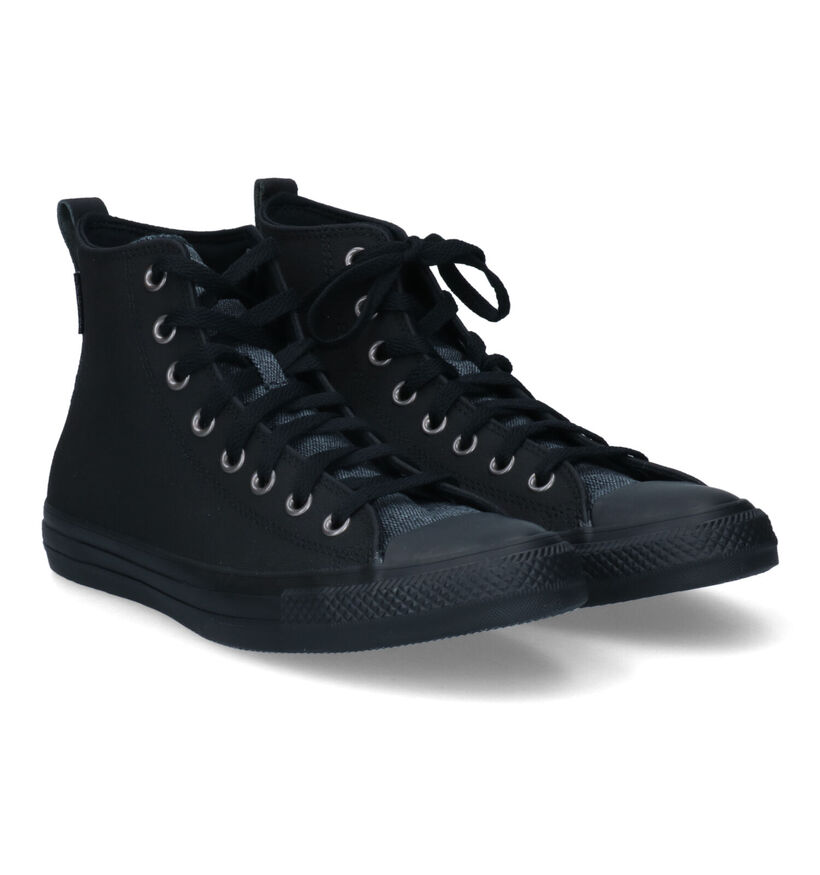 Converse CT All Star Baskets en Noir en textile (312228)