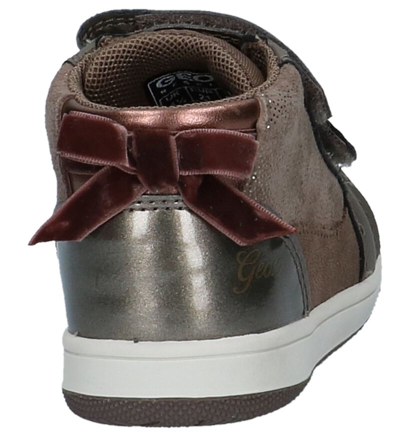 Geox Chaussures pour bébé  en Bronze en cuir verni (223124)
