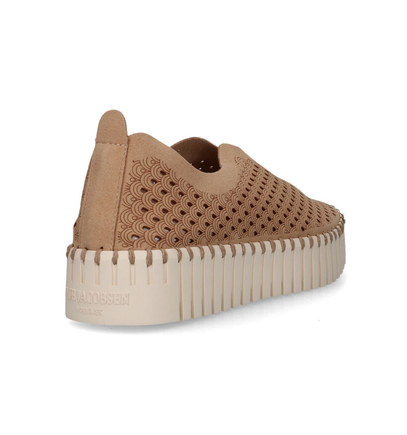 Ilse Jacobsen Tulip Platform Chaussures à enfiler en Rouge pour femmes (340292) - pour semelles orthopédiques