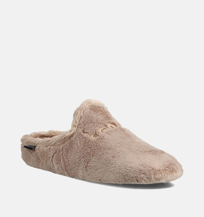 Scapa Pantoufles en Beige pour femmes (364009) - pour semelles orthopédiques