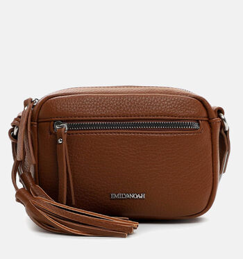 Emily & Noah Crossbody tassen Oranje/Goud/Cognac/Bordeaux/Groen
