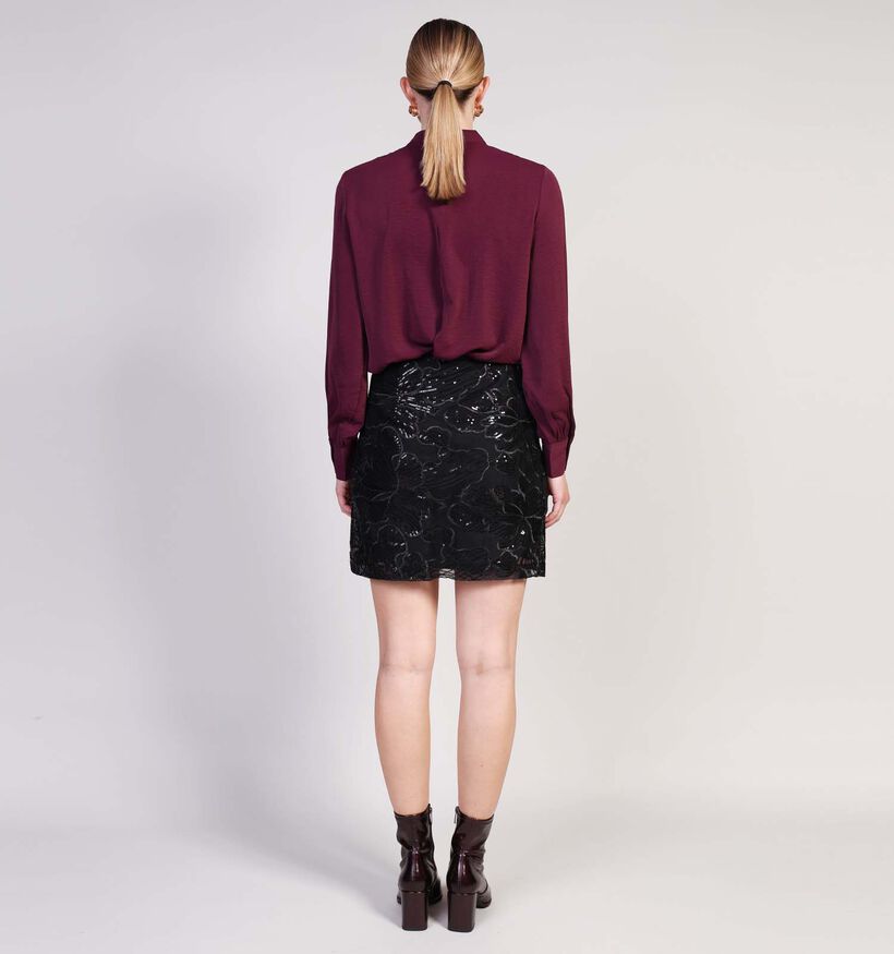Vila Lacey Zwarte Rok voor dames (366140)