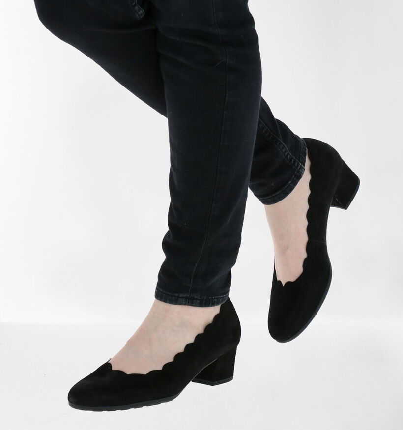 Gabor Escarpins en Cognac en nubuck (282462)