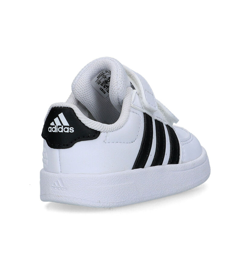 adidas Breaknet 2.0 Witte Sneakers voor meisjes, jongens (324148) - geschikt voor steunzolen