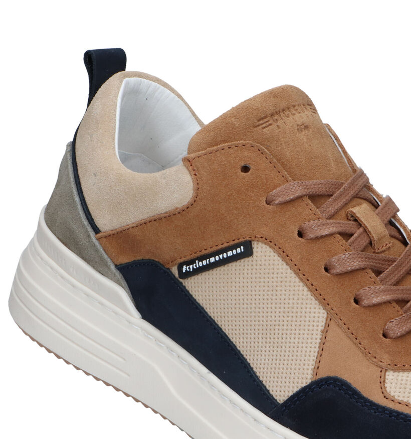 Cycleur de Luxe Commuter Bruine Veterschoenen voor heren (348597) - geschikt voor steunzolen