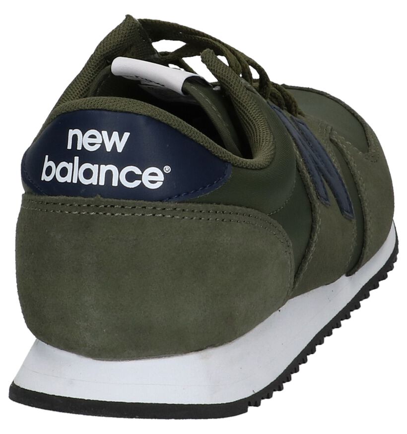 New Balance Kaki Sneakers in stof (222742)