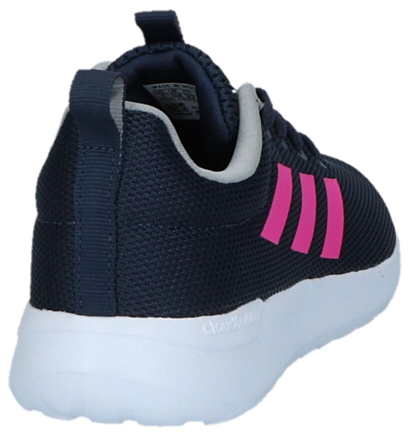 Blauwe Sneakers adidas Lite Racer CLN K in stof (221815)