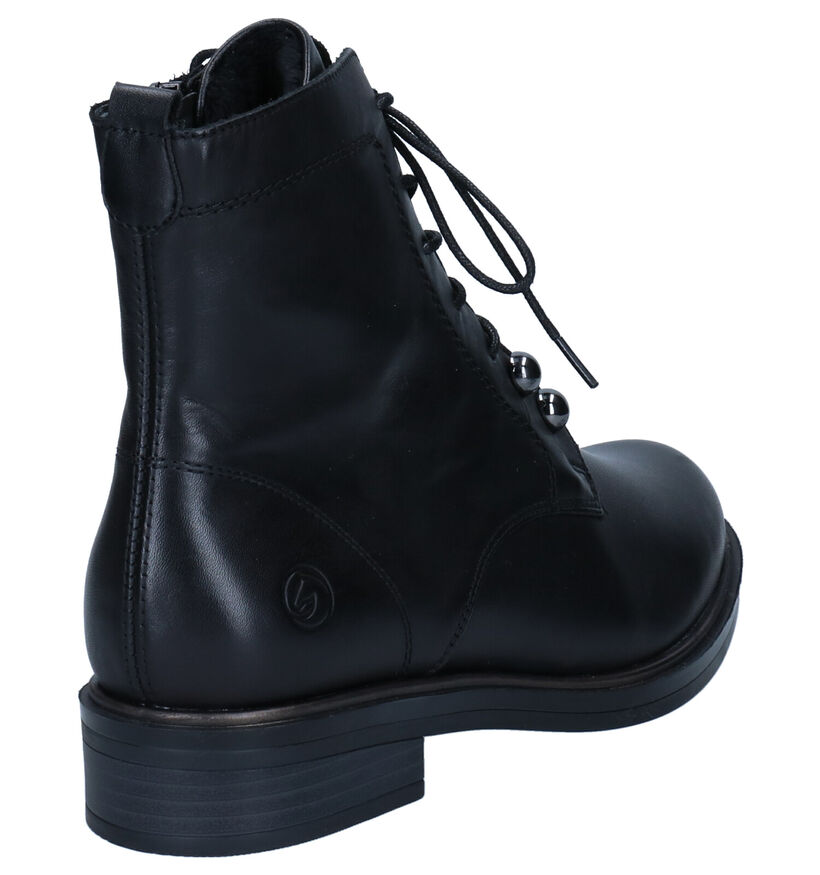 Remonte Zwarte Boots in leer (298055)